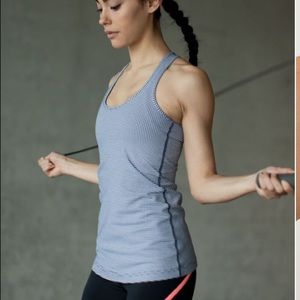 Lululemon Gingham Cool Racerback Tank